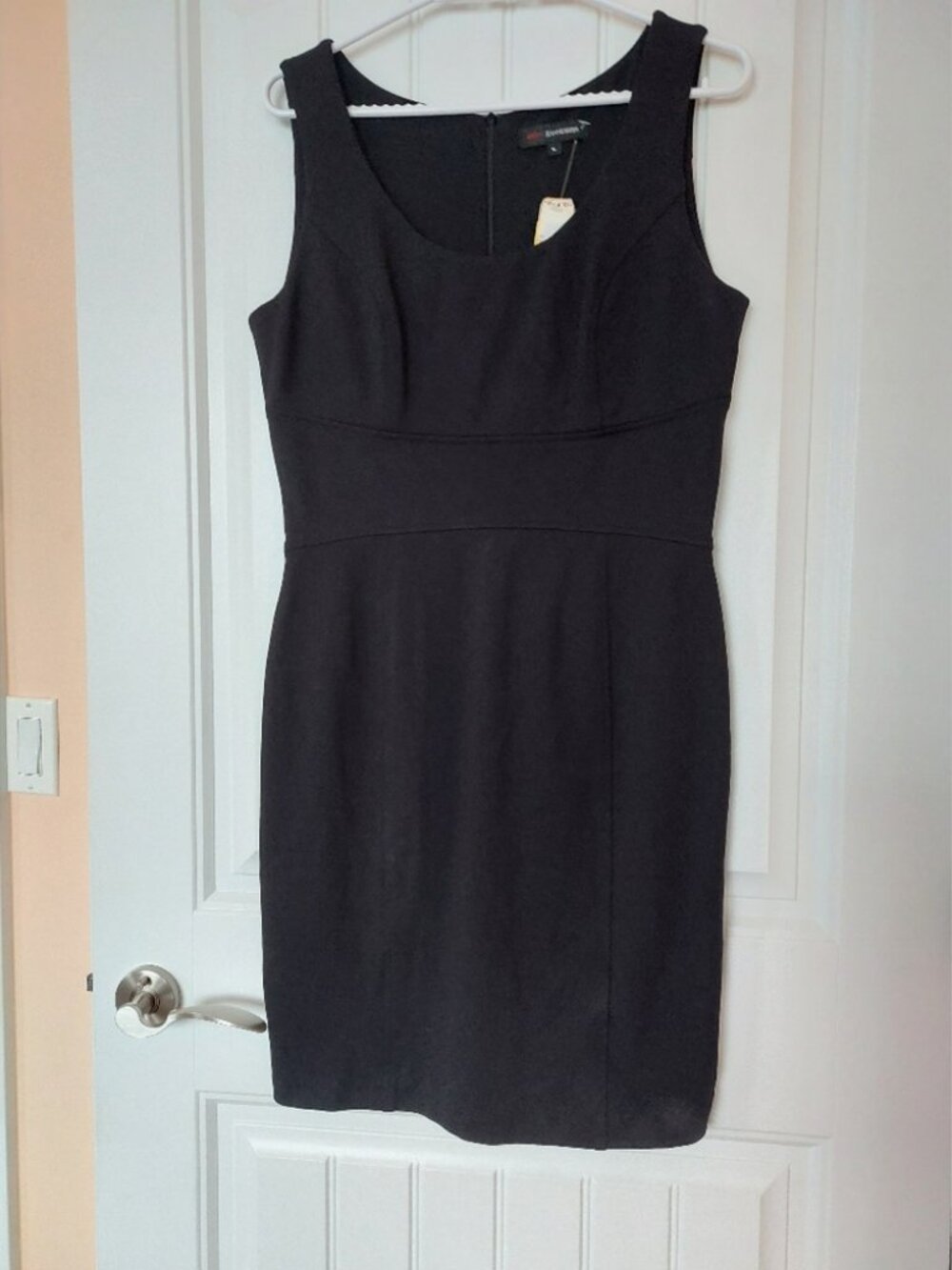Jeanne Beker Black Dress Womens 8 NWT